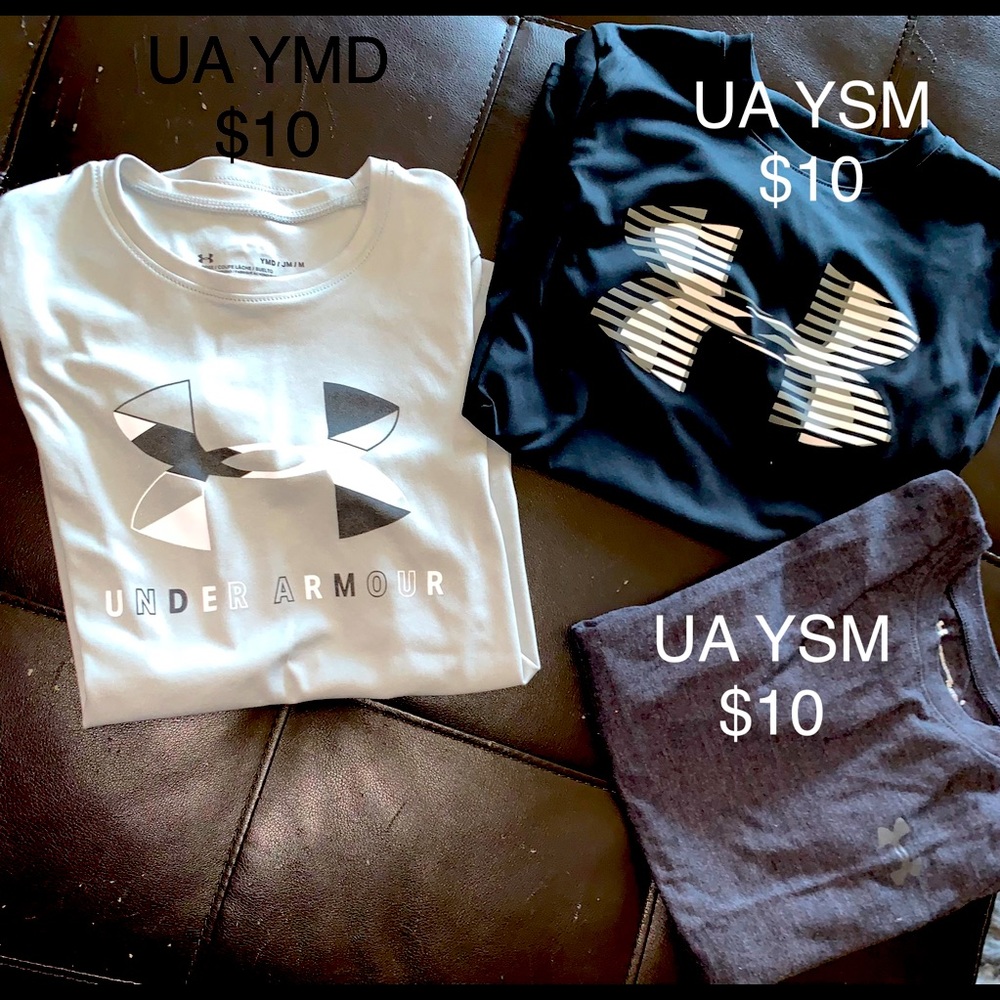 Boys UA Shirts